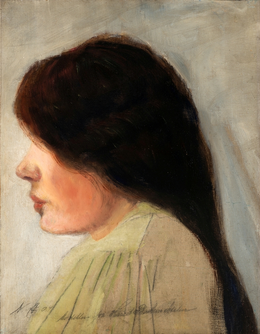 Kvinneportrett [Maleri]