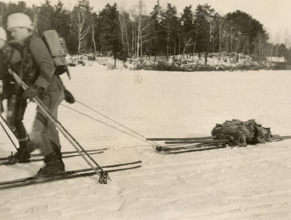 Vinterövning.