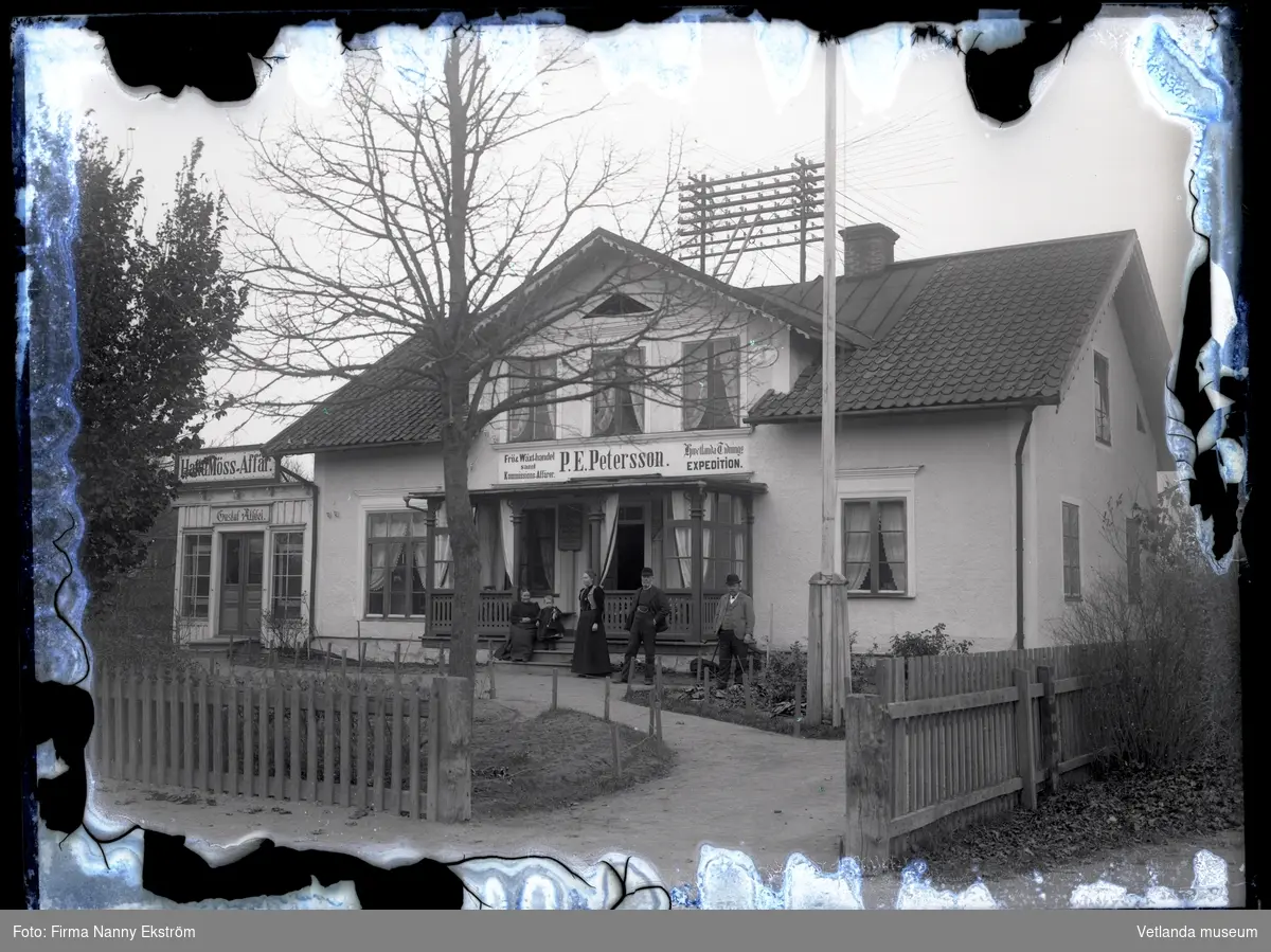 Storgatan 16 Vetlanda, P.E. Petterssons hus.