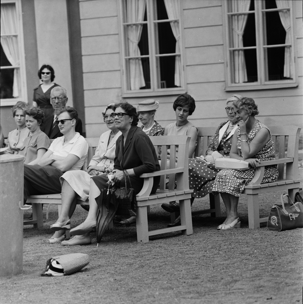 Teater i Linnéträdgården, Uppsala 1960