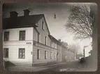 Hörnet Järnbrogatan - Dragarbrunnsgatan, kvarteret Hjorten, Uppsala sannolikt 1920-tal