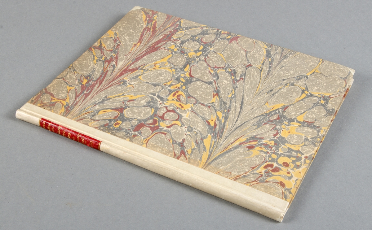 Häfte. Kongl. Maj:ts nådiga resolution angående en Brandordning för Upsala Stad. Daterad 1759. 15 sidor. Har vid senare tid bundits in i grå/gul/röttflammigt band.