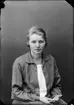 Hilda Andersson från Annö, Valö socken, Uppland 1927