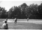 Män som spelar baseball på Åsavallen, Grännaberget.