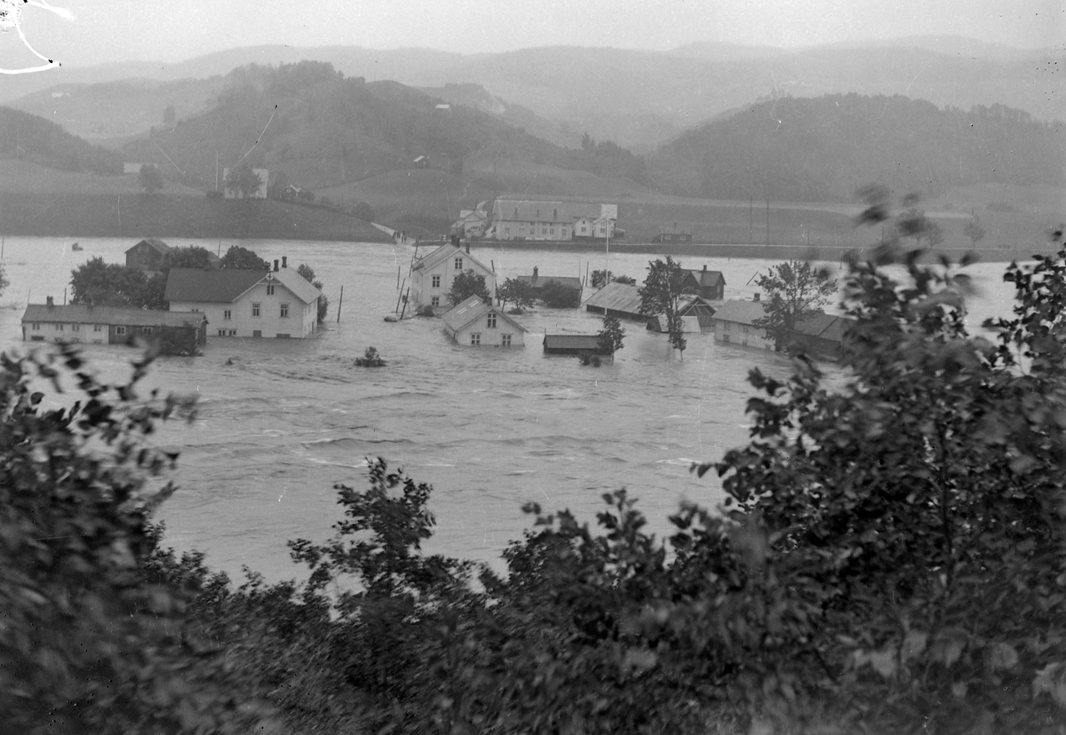 Flommen i Gaula 1940 - Kvål