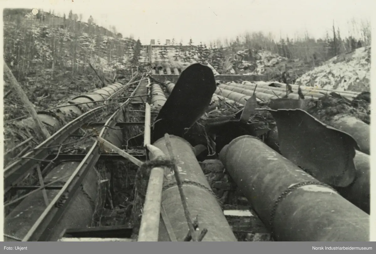 Fra bombinga av Rjukan og Vemork 16. november 1943 -Norsk ...
