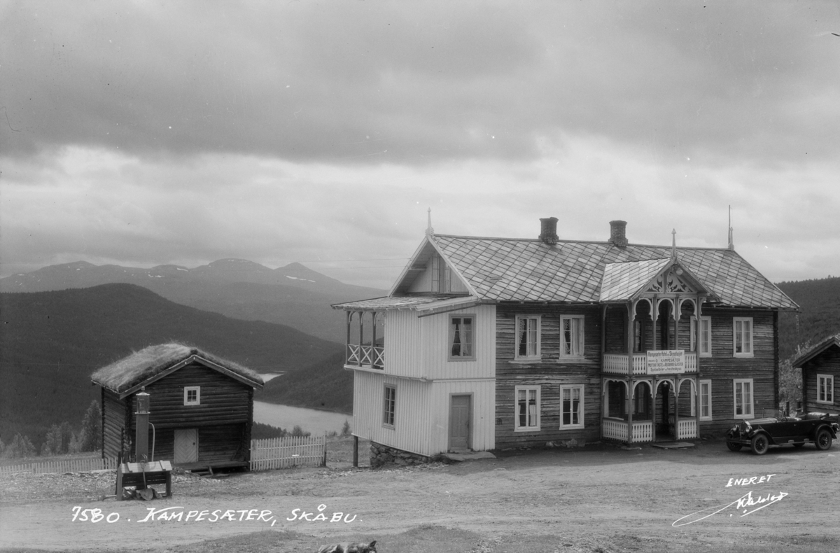 Nord-Fron. Kampesæter hotell og pensjonat i Skåbu.