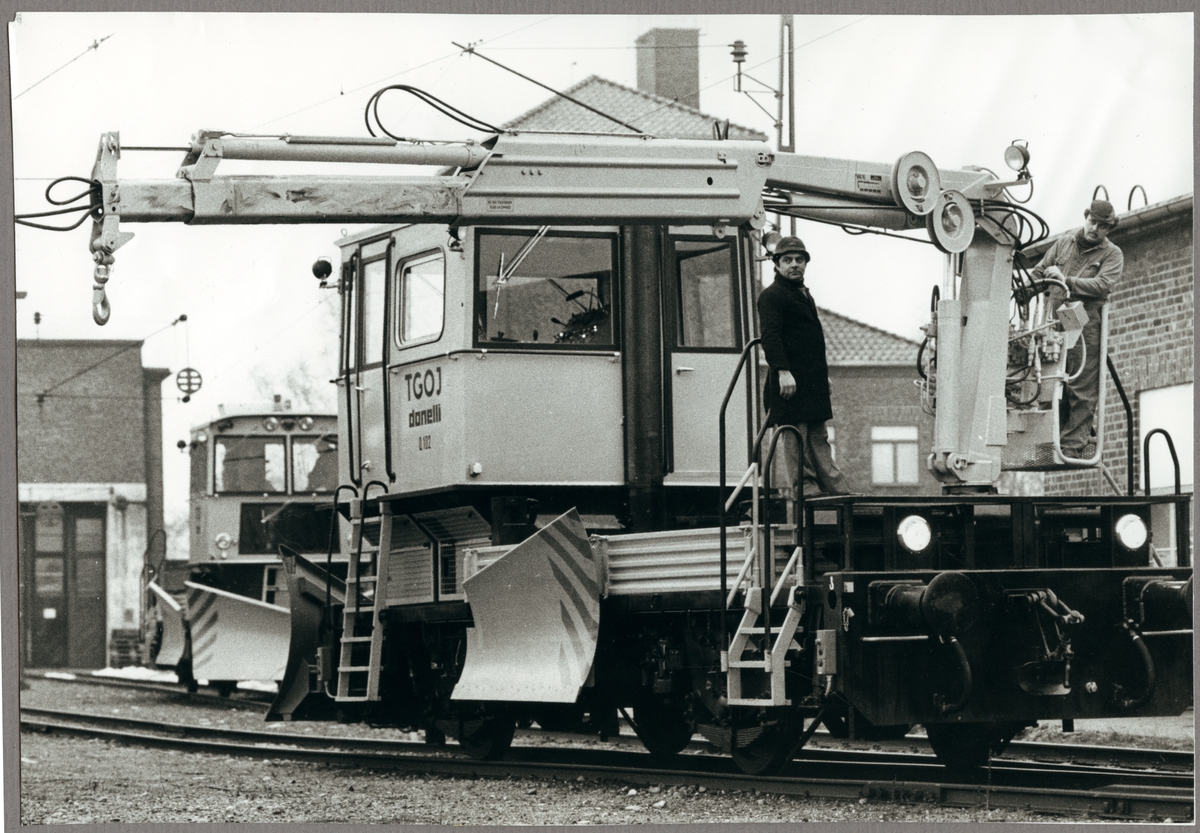 Lastmotorvagn Trafikaktiebolaget Grängesberg - Oxelösund, TGOJ Q 102 ...
