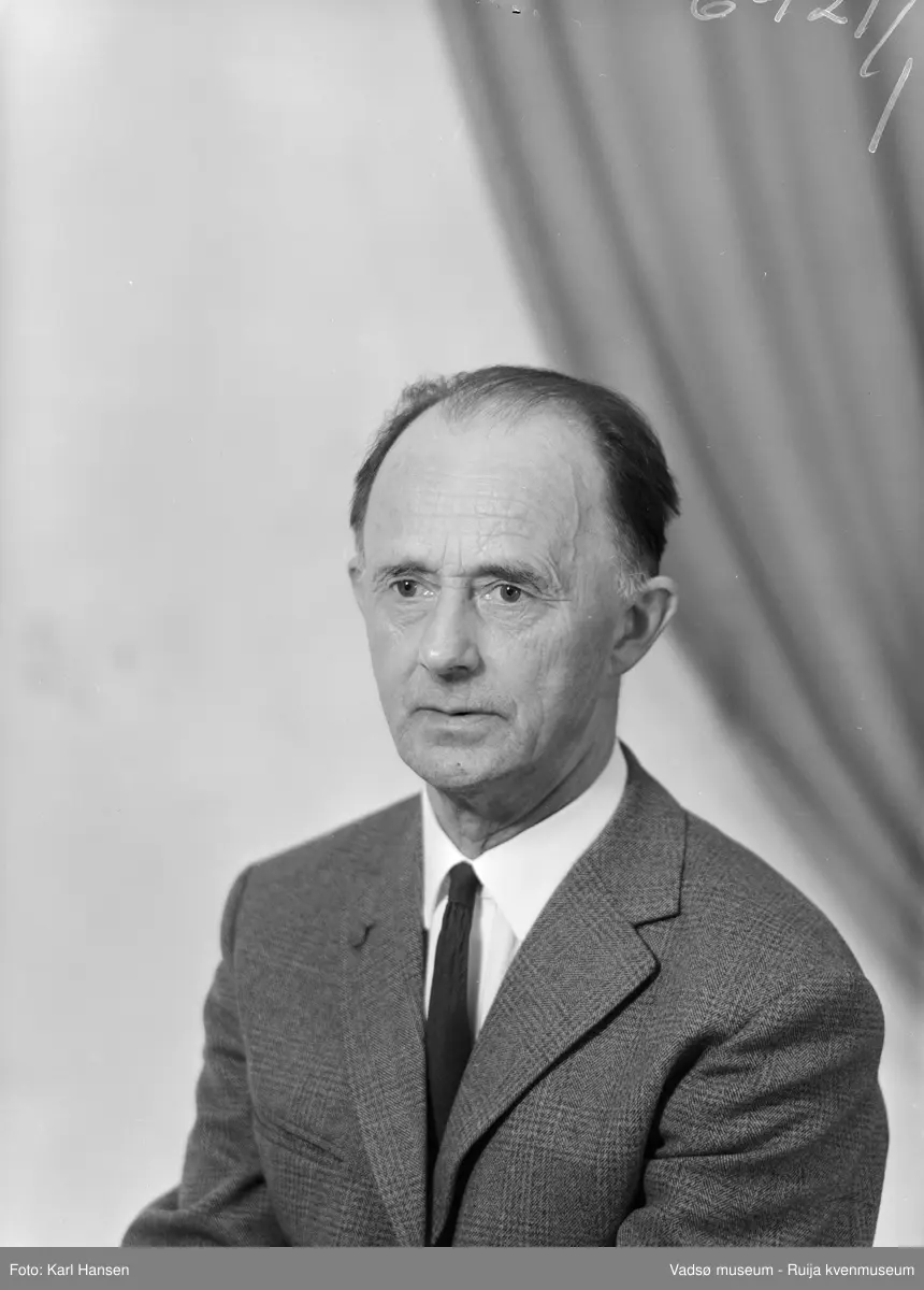 Portrett av Ivar Sælø 3.6.1969.