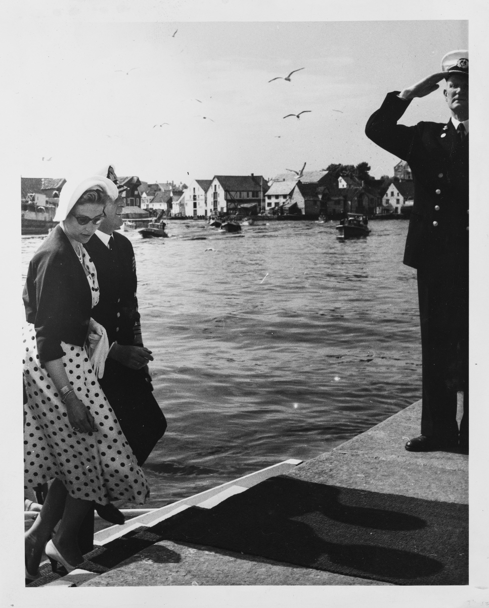 Kong Olav V.s signingsferd 27. juni 1958.