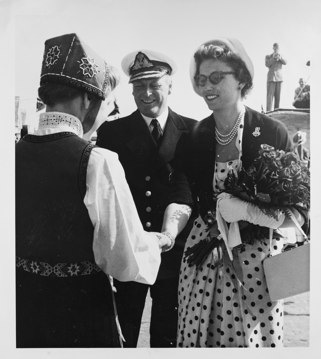 Kong Olav V.s signingsferd 27. juni 1958.