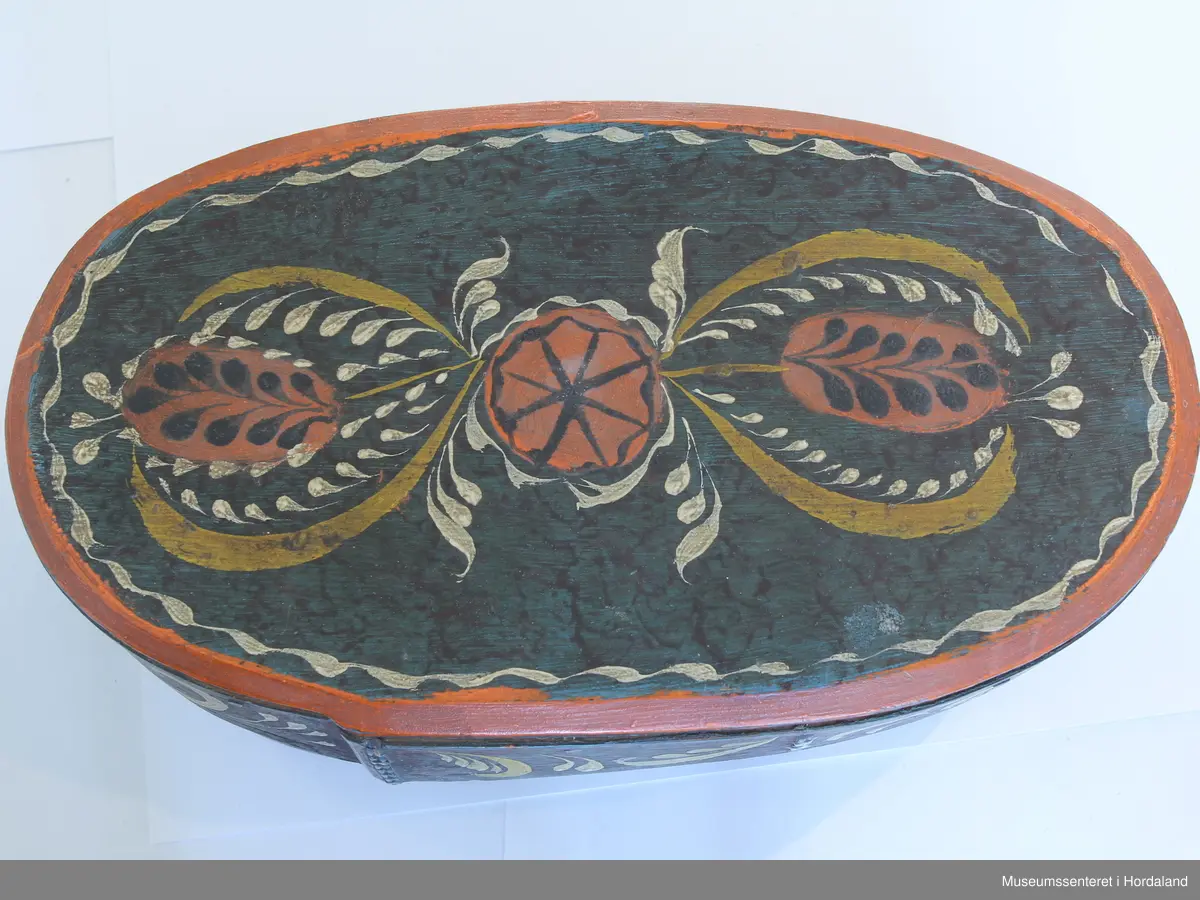 blomst på toppen, border