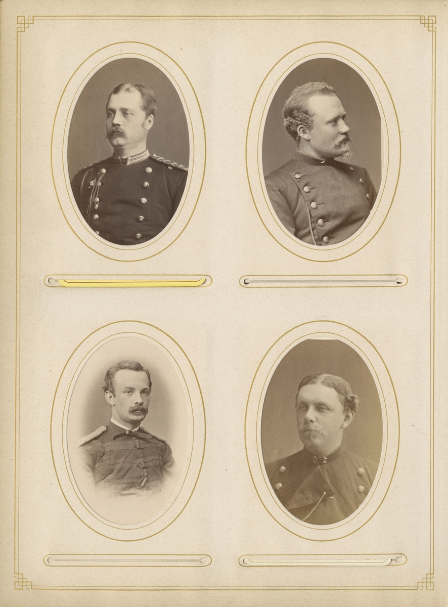 Porträtt av Emil Albin Smith, officer i Flottan.