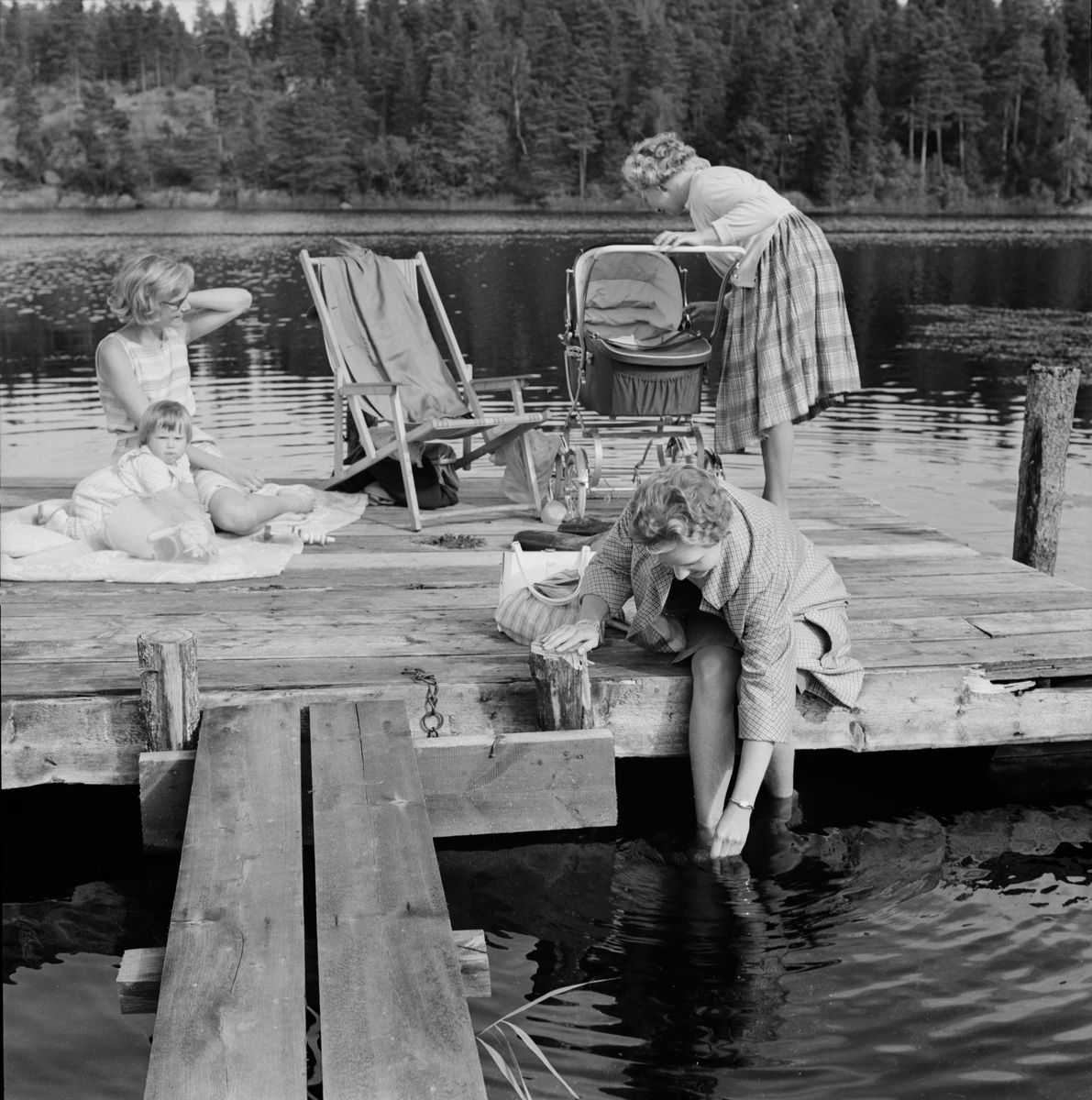 "Norredatorp - söndagsidyll", Uppland 1961