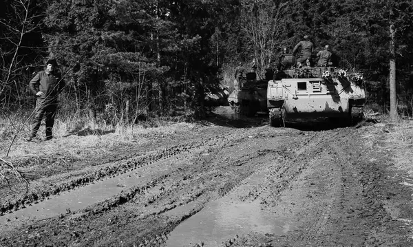 Södermanlands regemente. Bataljonsövning 2 med Ikv 91