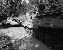 Södermanlands regemente. Bataljonsövning 2 med Ikv 91