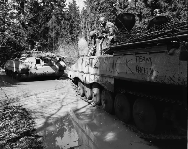 Södermanlands regemente. Bataljonsövning 2 med Ikv 91