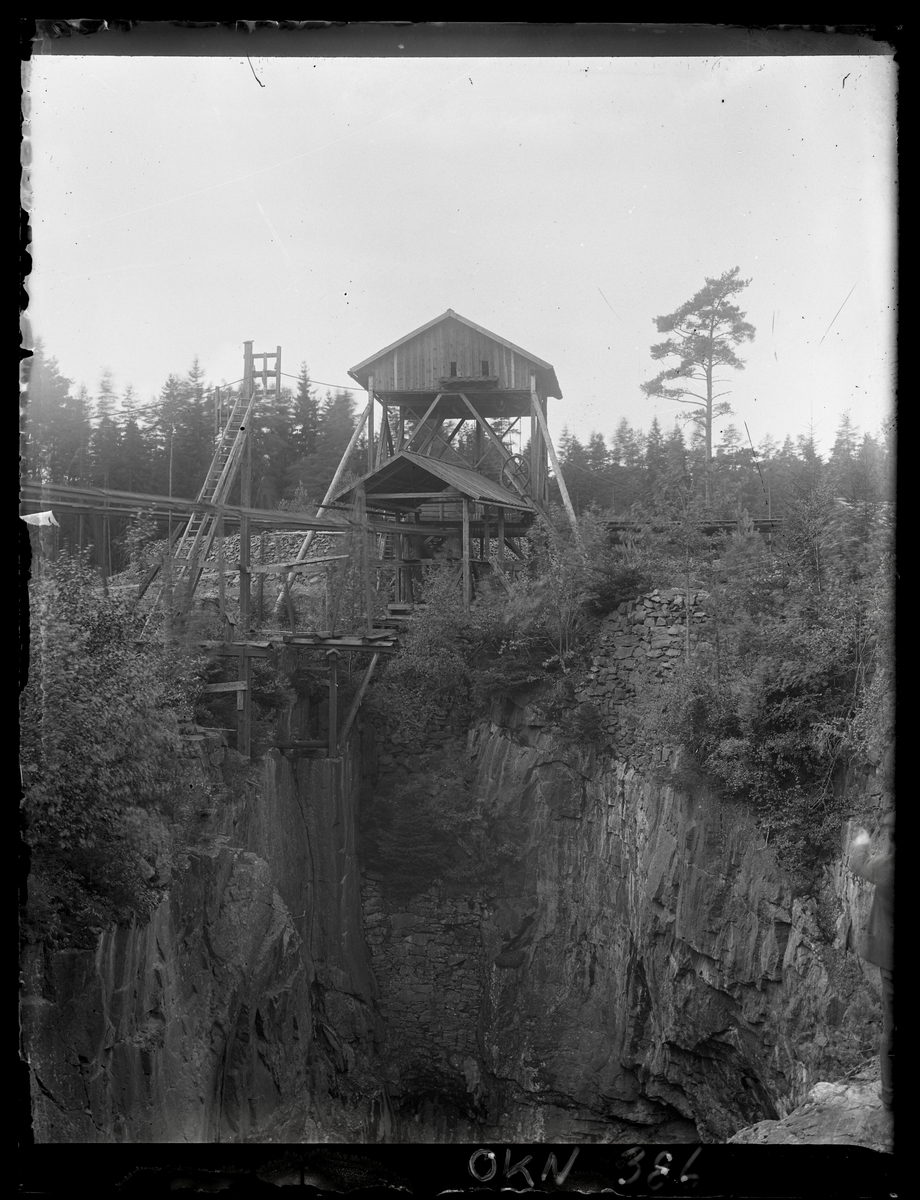 Byggnader vid gruvområde, Riddarhyttan.