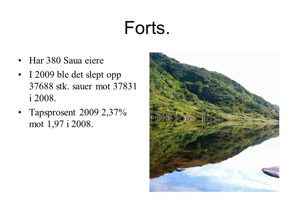 Presentasjon av "Jæren Smalalag" og eit bilete av Lykkjevatnet i Langeidsheia.