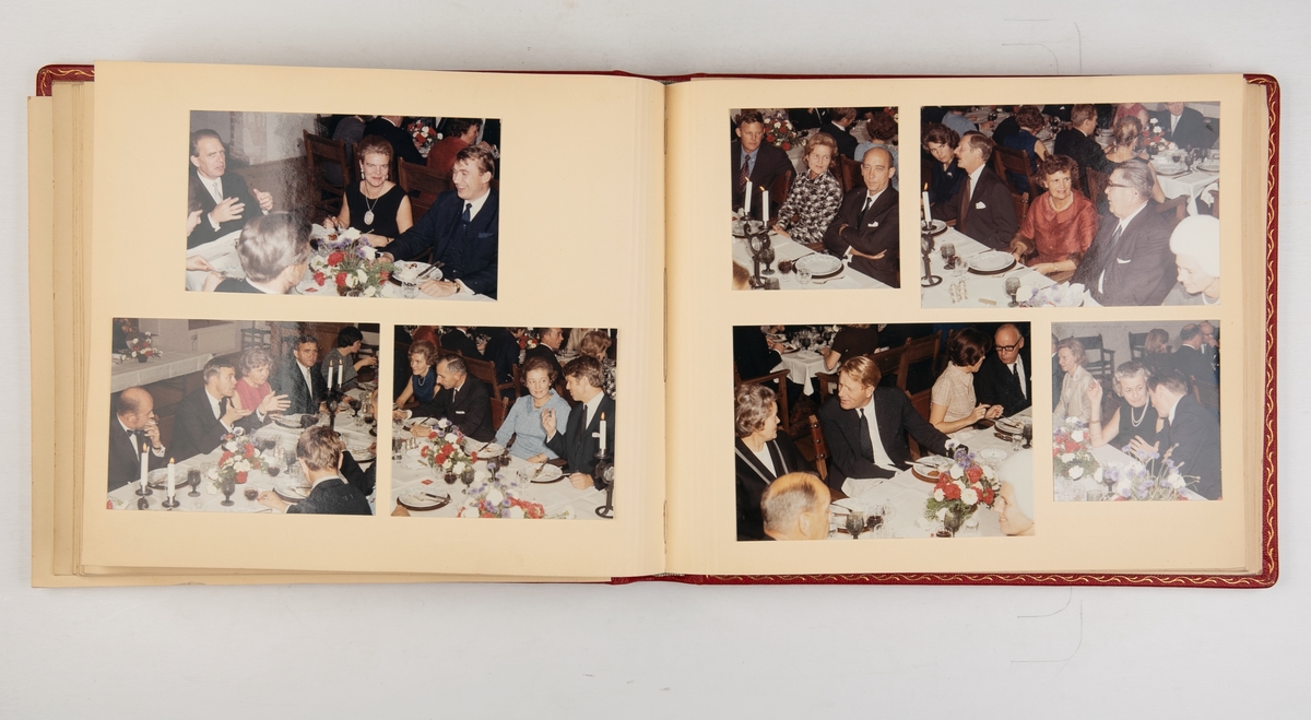 Album med fotografier av sjøsetting, dåp og overlevering av T/T 'Tabriz'.