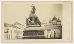 Tusenårsmonumentet i Novgorod, Ryssland.