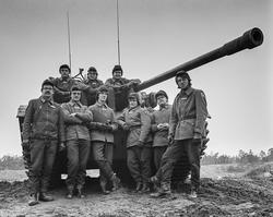 Södermanlands regemente, skjutning strv på Utö