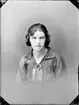 Elma Pettersson från Raggarön, Uppland 1927