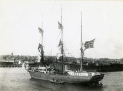 Bark 'Fraternitas' (b.1871, Gjømle værft (Nils Ribe), Fjære,