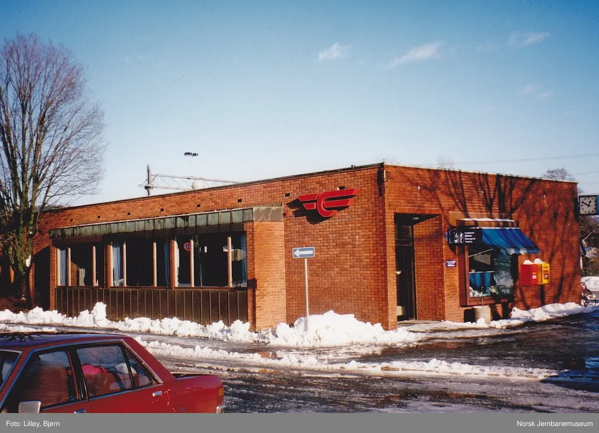 Stasjonsbygningen på Porsgrunn stasjon