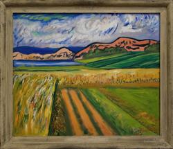 Gula ängar [Oljemålning]