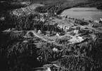 Flygfoto över Nissafors i Gnosjö kommun, Jönköpings län. Nr 1648/1958