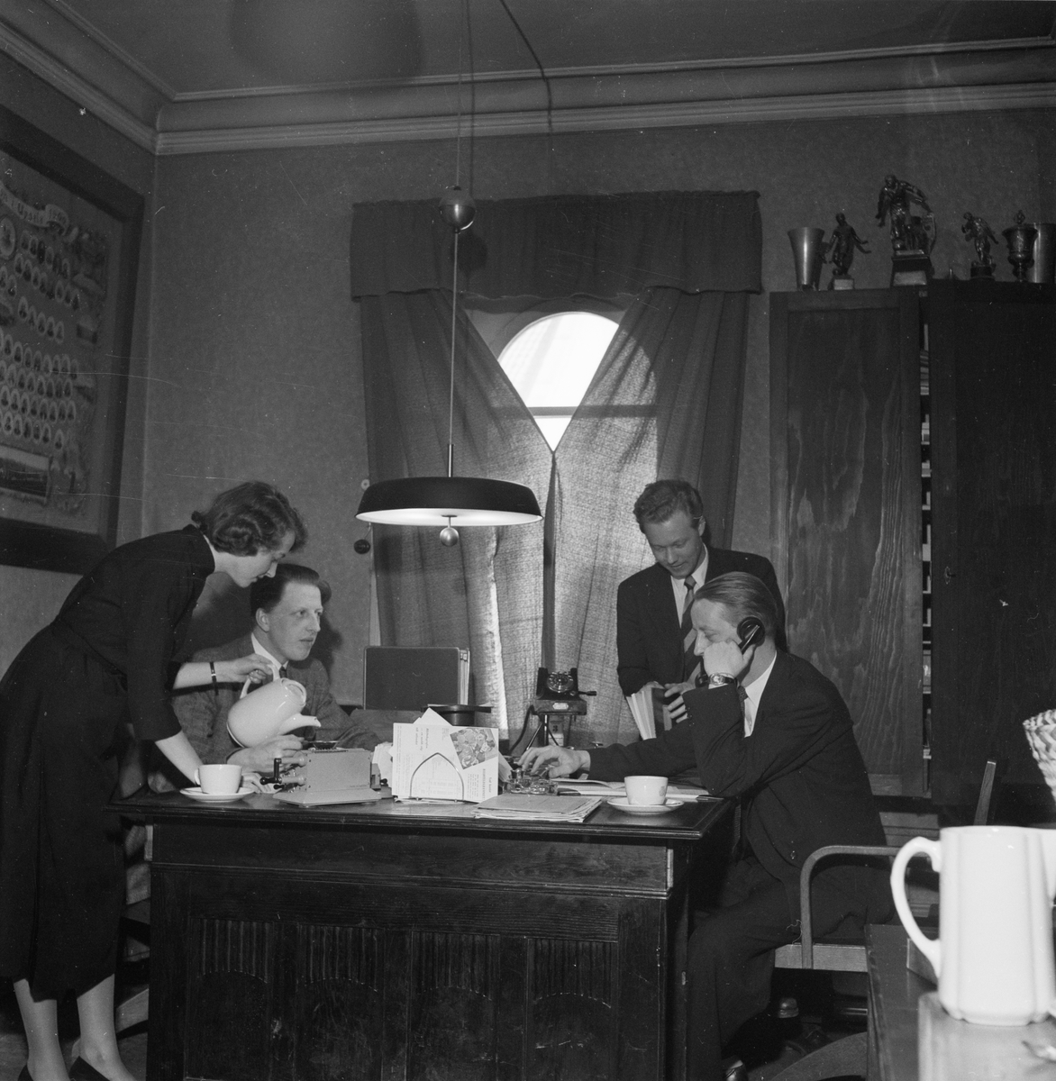 Göteborgs nation, Uppsala, april 1952