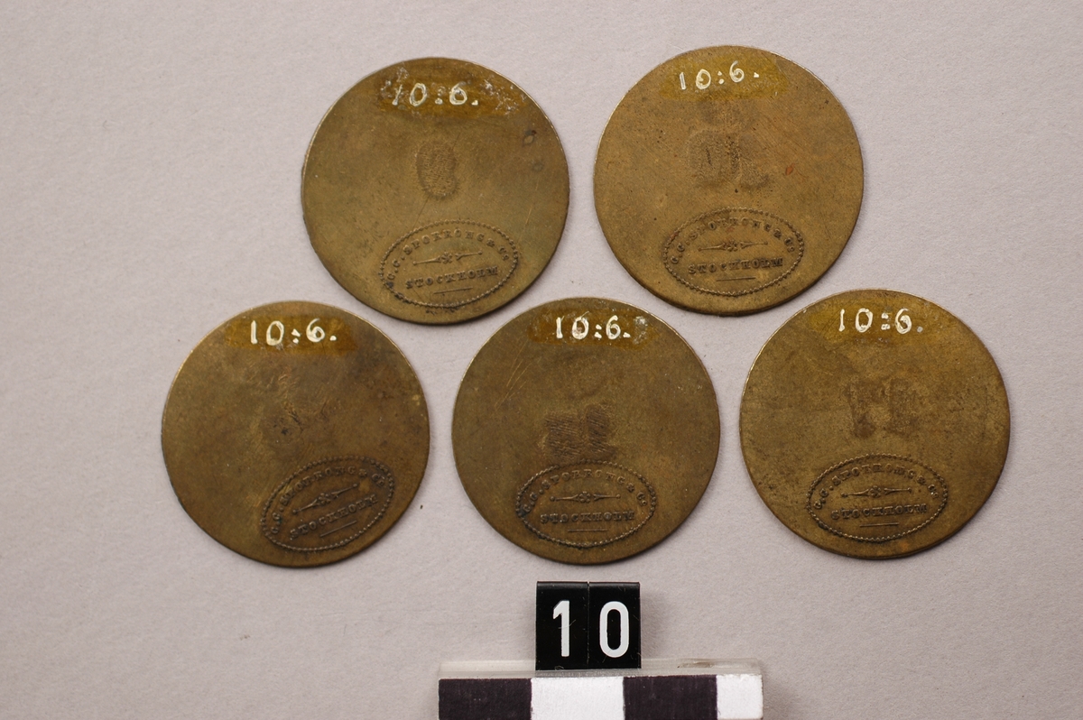 Kolpollett. "Korså Jernverks kolpolett" "9 (eller 10,14,15,17) Tunnor".
