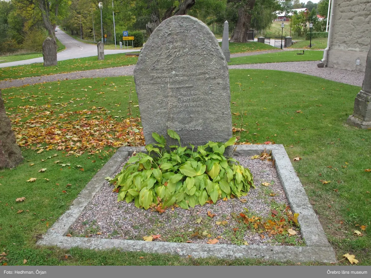 Sköllersta kyrkogård, Inventering av kulturhistoriskt värdefulla ...