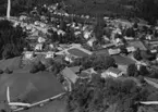 Flygfoto över Bor i Värnamo Kommun, Jönköpings län. Nr: 321/1957