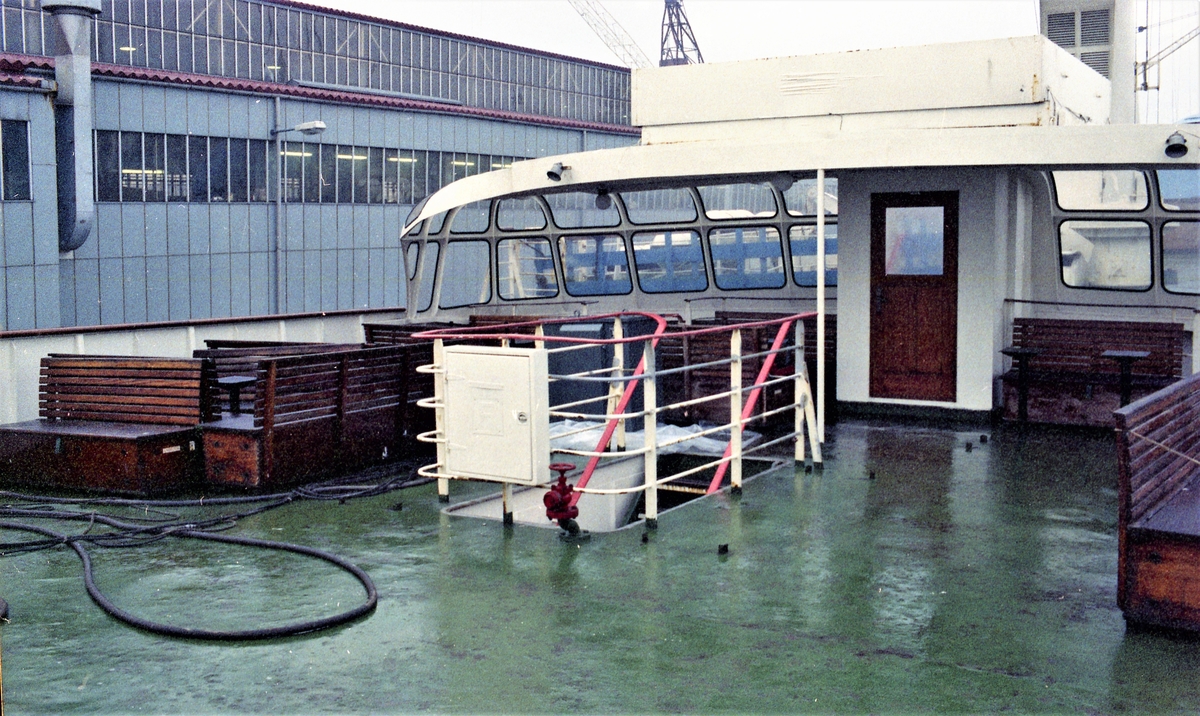 Skip. Interiør og eksteriør på "Stella Marina". Bestilt av H.M.V.