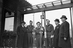 Gutta og styret på Shelton