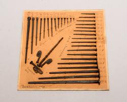 Furuspik, dyckert, söm och nubb, prov