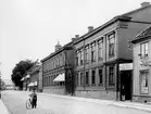 Östra Storgatan i Jönköping, mot Hovrättstorget i väster.