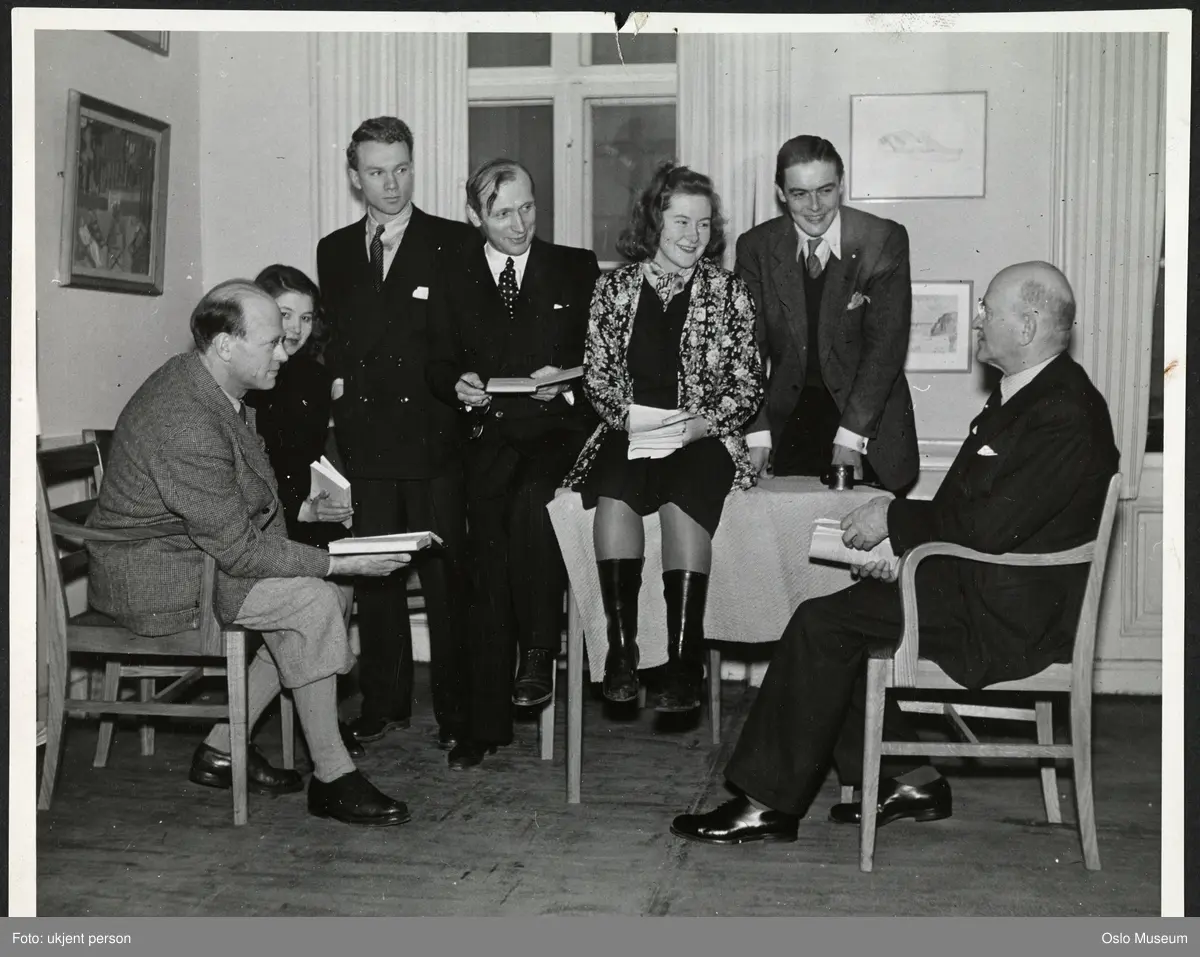 Fri norsk scene i Sverige, gruppe, menn, kvinner, skuespillere