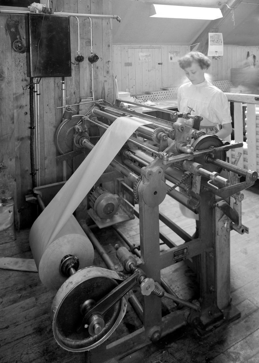 Fritz Rambech papirindustri, interiør