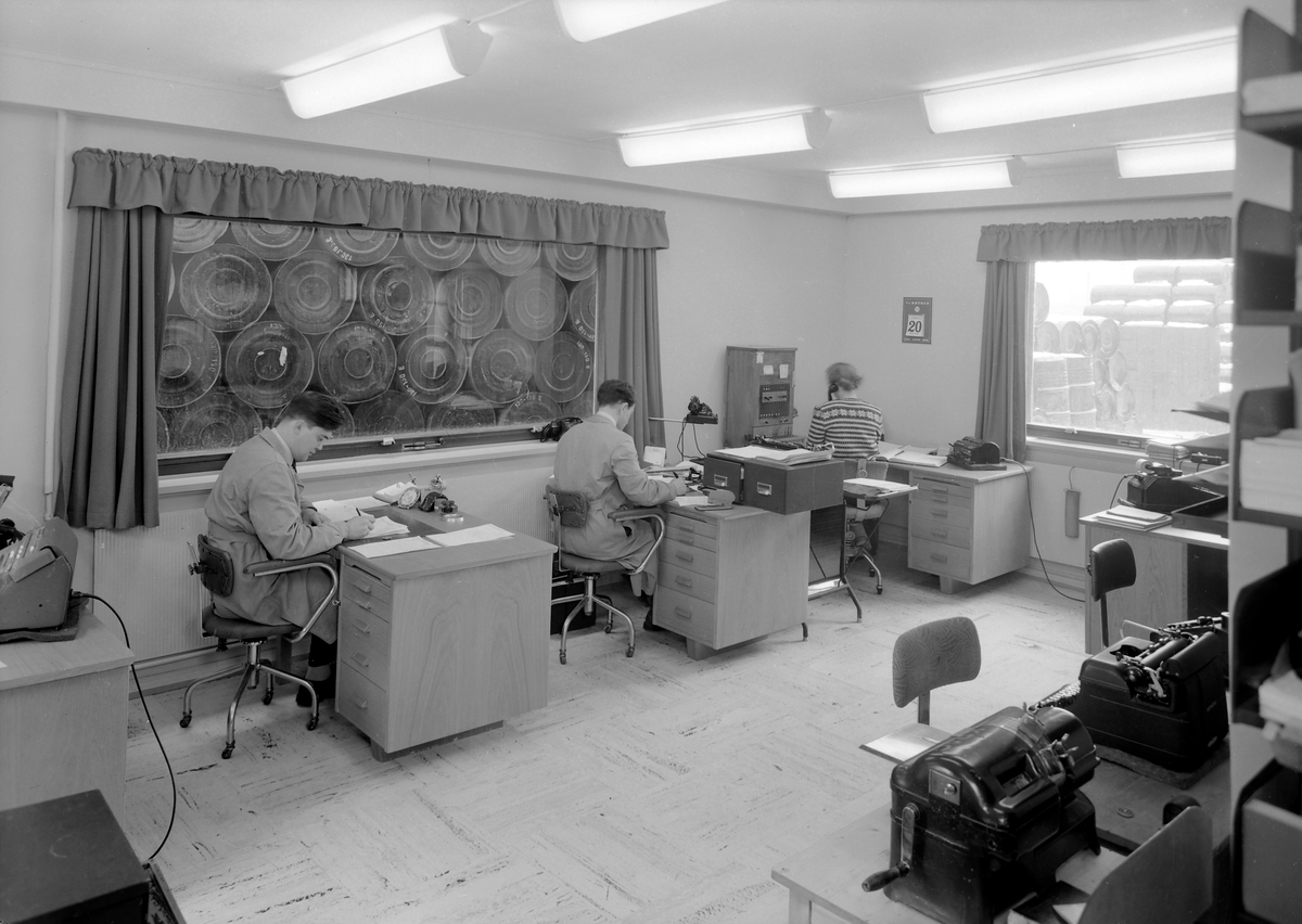 Fritz Rambech papirindustri, interiør