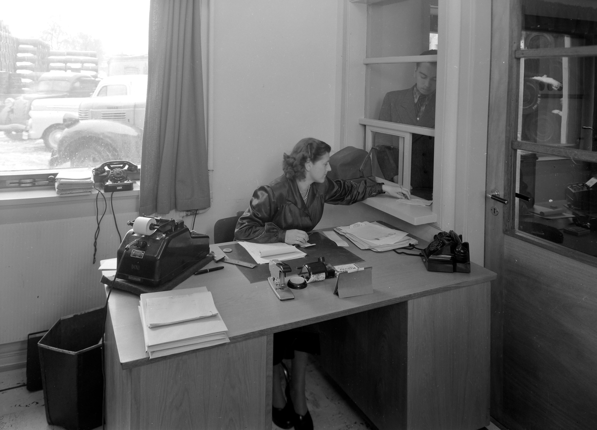 Fritz Rambech papirindustri, interiør