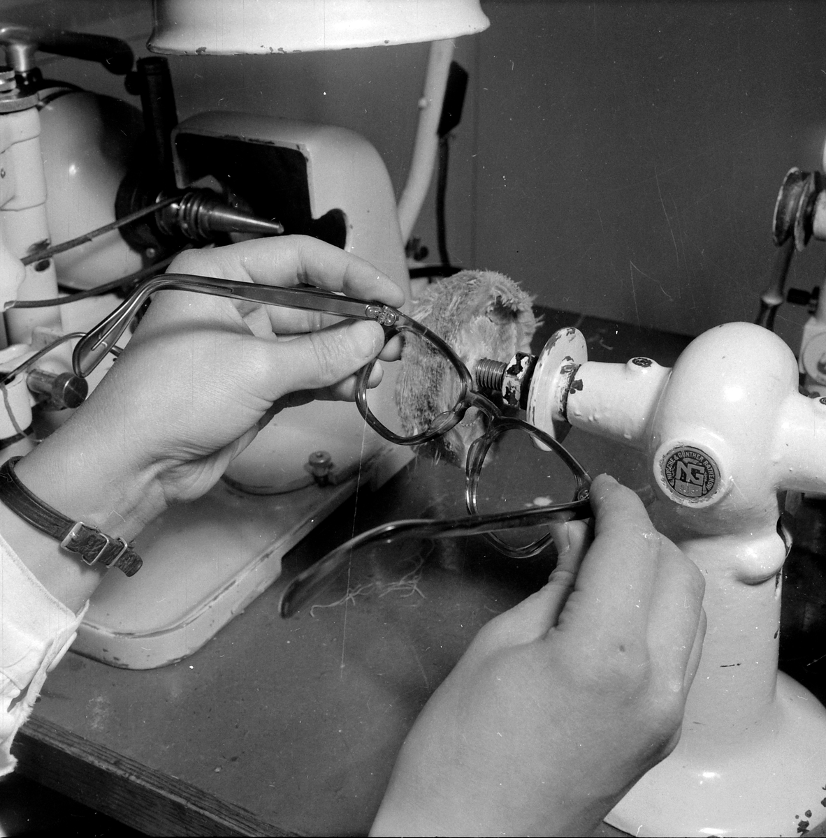 Optiker H. Iversen, interiør