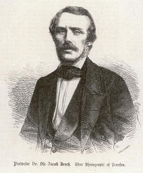 Professor Dr. Ole Jacob Broch. Efter Photographi af Petersen