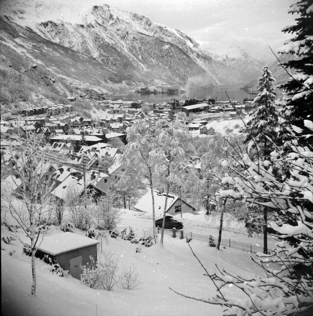 Vinter i Odda