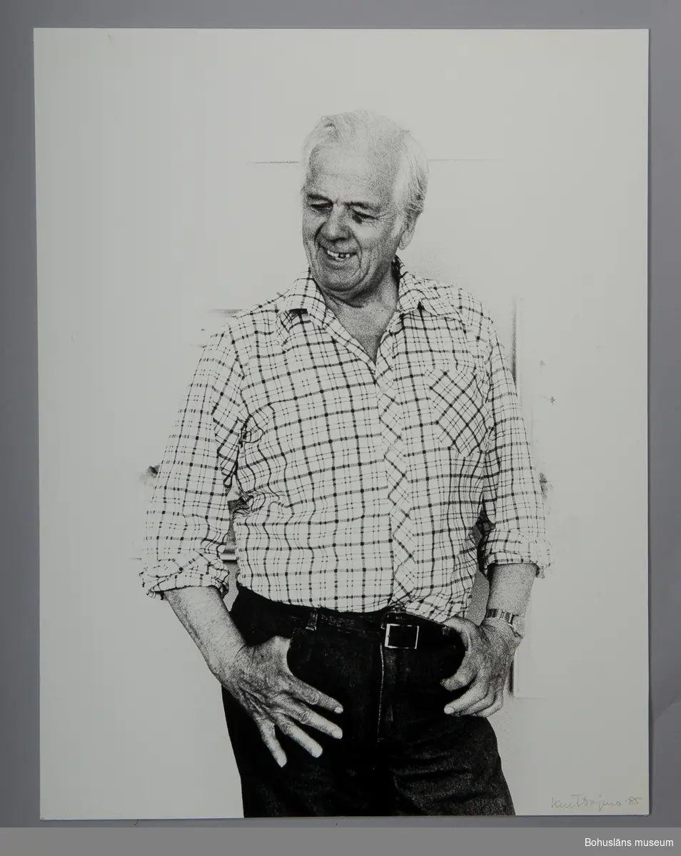 Fotografiskt porträtt Tore Kurlberg (1916 - 1998)