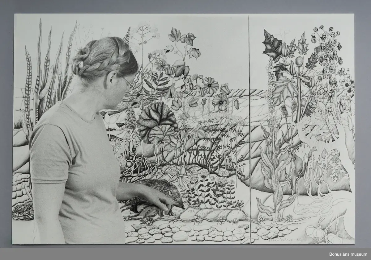 Fotografiskt porträtt Lena Ryberg-Pettersson, f. 1944