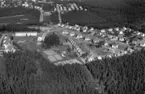 Flygfoto över Vetlanda, Jönköpings län. Nr: 435/1957