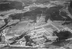 Flygfoto mot öster över Ryhov i Jönköping på 1930-talet.